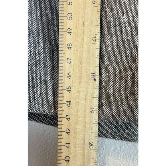 Vivienne Tam 100% Wool Brown Pencil Skirt Women’s Size 4 - Picture 5 of 7